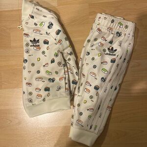 adidas toddler track suit
